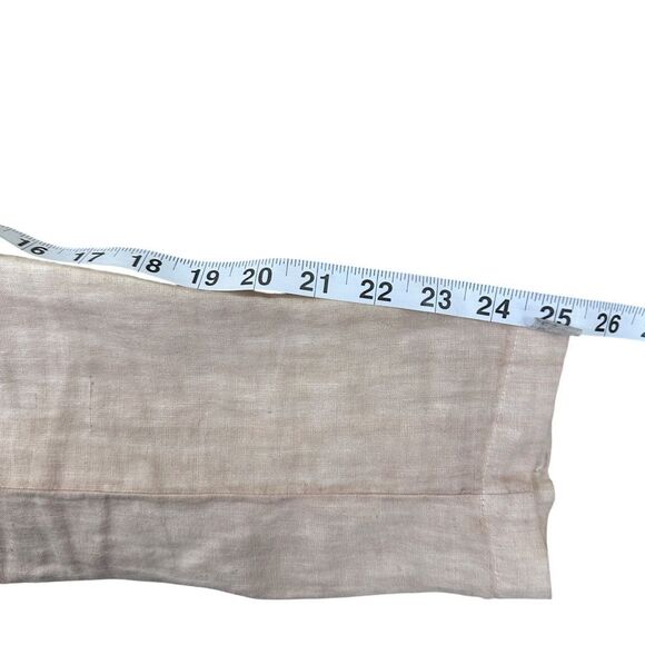 Bella Dahl Longline Linen Blazer Jacket Tan Size Large - Picture 10 of 13